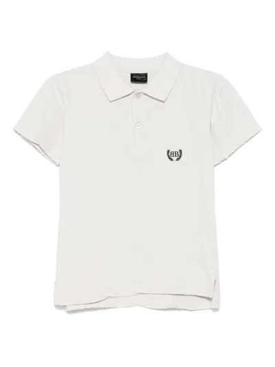 Balenciaga Embroidered Logo Polo