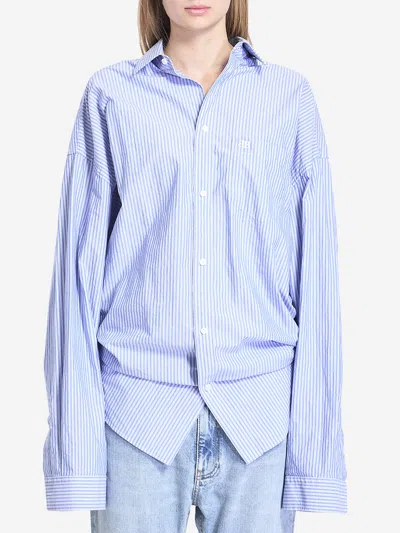 Balenciaga Embroidered Poplin Shirt