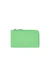 Balenciaga Envelope Long Card Holder In Green