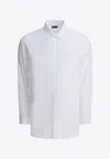 Balenciaga Essential Long-sleeved Shirt In White
