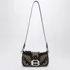 Balenciaga Mini Shoulder Handbag With Crocodile And Python Detailing