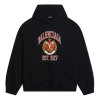 Balenciaga Est. 1917 College Logo Print Hoodie Wide Fit 'black'