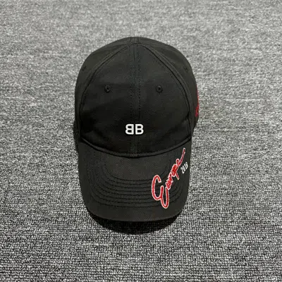Pre-owned Balenciaga Europe 2018 Hats In Black
