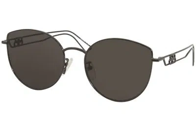 Pre-owned Balenciaga Everyday Bb0059sk 001 Sunglasses Women's Grey/grey Lenses 57mm In Gray