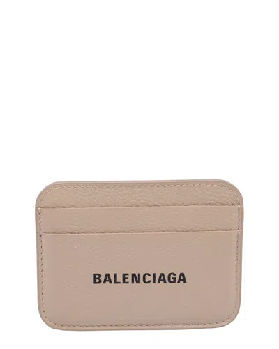 Balenciaga Everyday Card Holder (authentic Pre-loved) In Neutral