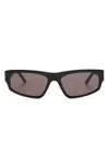 Balenciaga Everyday D-frame Sunglasses In Black