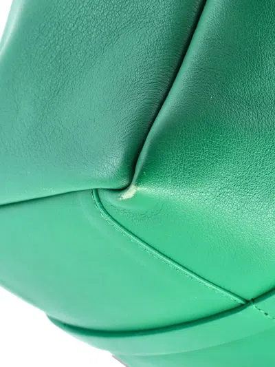 Pre-owned Balenciaga Everyday Leather Medium Tote Bag In Green