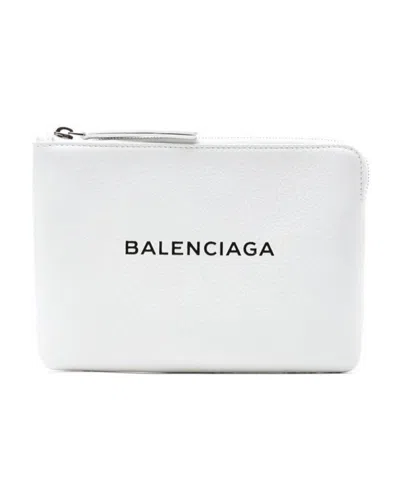 Balenciaga Everyday M Handbag In White
