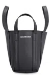Balenciaga Everyday Mini North-south Tote In Black In Black