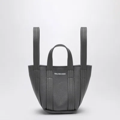 Balenciaga Dark Grey Everyday North-south Mini Tote In Gray