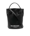 Balenciaga Everyday Xs Bucket Bag In Black