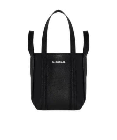 Balenciaga Everyday Xs North-south Tote Bag In Black