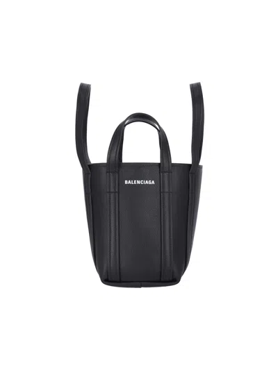 Balenciaga "everyday Xs" Tote Bag In Black  