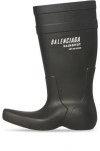 Balenciaga Excavator Boots 'black Rubber'