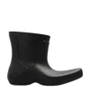 Balenciaga Excavator Curved-toe Boots In Black