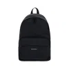 Balenciaga Men Explorer Recycled Nylon Backpack In Black
