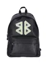 Balenciaga Explorer Black Backpack In Grained Leather In Black