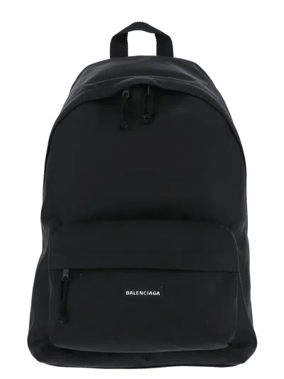 Balenciaga Explorer Backpack In Black