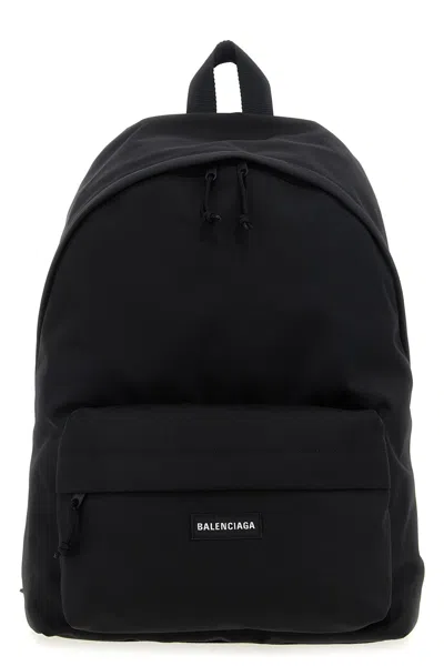 Balenciaga 'explorer' Backpack In Black