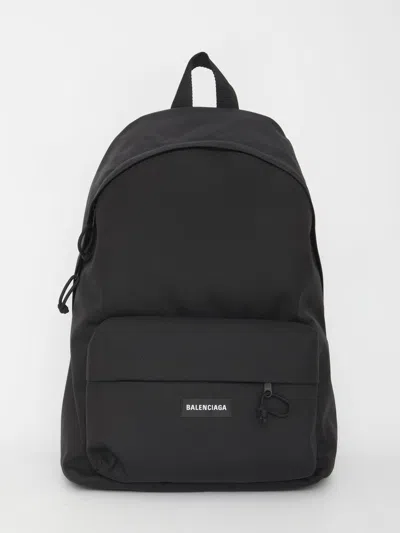 Balenciaga Explorer Backpack In Black