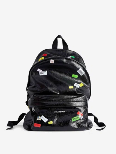 Balenciaga Explorer Backpack In Black