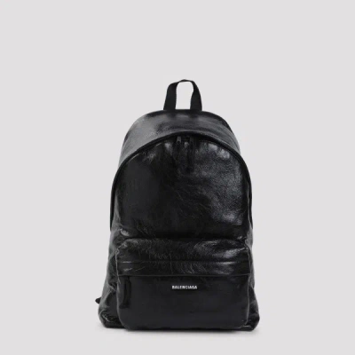 Balenciaga Leather Explorer Backpack Unica