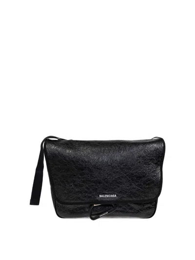 Balenciaga Explorer Bag In Black