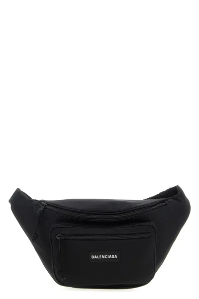 Balenciaga 'explorer' Belt Bag In Black