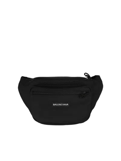 Balenciaga Explorer Belt Bag In Black