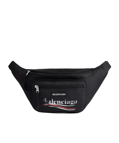 Balenciaga Explorer Belt Bag In Black