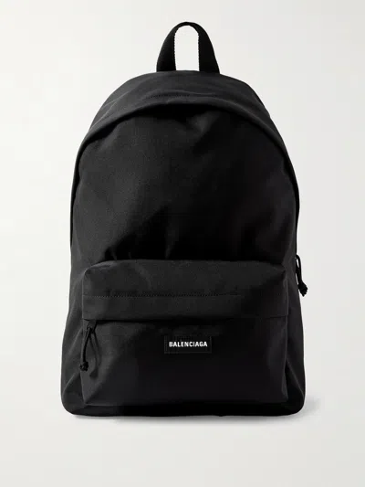 Balenciaga Urban Explorer Backpack With Front Zip Pocket In Gray
