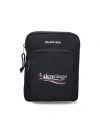 Balenciaga Explorer Political Stencil Logo Crossbody Messenger Bag