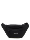 Balenciaga Explorer Crossbody Bags Black In Black