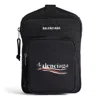 Balenciaga Explorer Crossbody Messenger Bag 'black'