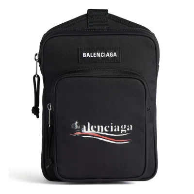 Balenciaga Explorer Crossbody Messenger Bag 'black'