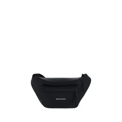 Balenciaga Explorer Fanny Pack In Black