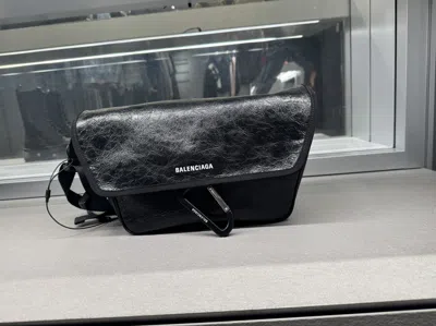 Balenciaga Explorer Flap Messenger In Multi