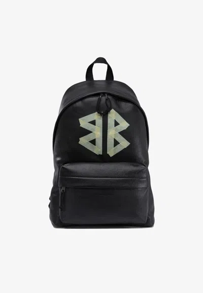 BALENCIAGA EXPLORER LEATHER BACKPACK