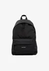 Balenciaga Urban Explorer Backpack With Front Zip Pocket In Black