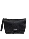 Balenciaga Explorer Leather Messenger Bag