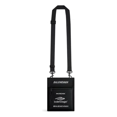 Balenciaga Explorer Small Pouch With Strap 'black'