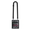 Balenciaga Explorer Small Pouch With Strap Diy Metal Allover 'black'
