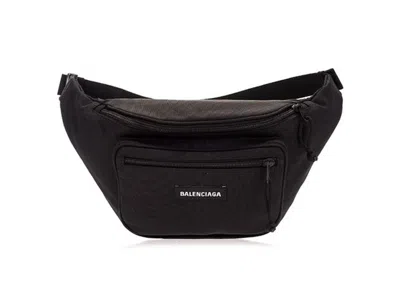 Pre-owned Balenciaga Explorer Ss21 Belt Bag In Black/white In Multi