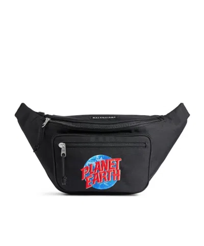 Balenciaga Explorer Wallet In Black