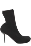 BALENCIAGA EXQUISITE ANATOMIC STRETCH KNIT ANKLE BOOTS