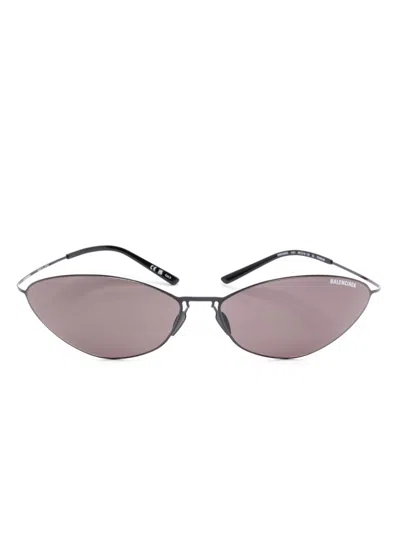 Balenciaga Extreme Sunglasses In 黑色