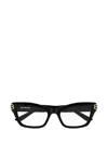 Balenciaga Bb0435o Linea Everyday Bb0435o 001 Black Glasses In Black