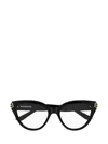 Balenciaga Eyewear Cat Eye Frame Glasses In Black