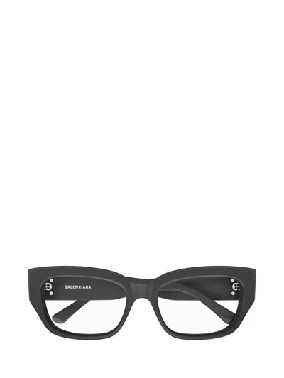Balenciaga Cat-eye Optical Glasses In Black
