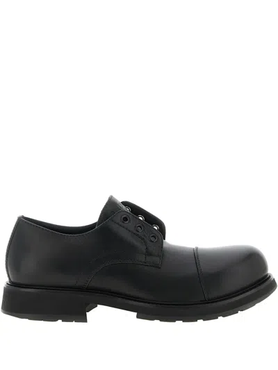 BALENCIAGA EYELETS TRUCK DERBY SHOES